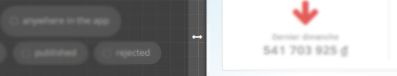 Draggable window resizer
